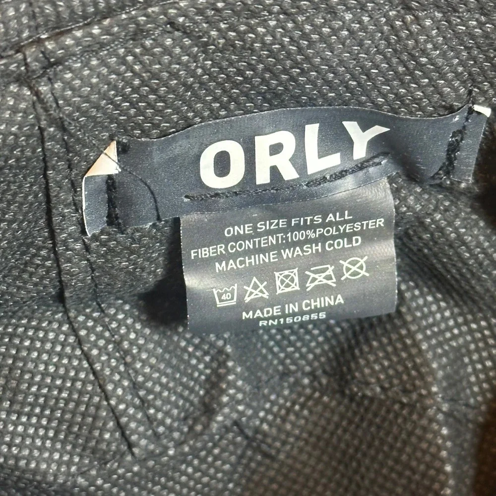 Orly Bucket Hat Black Tie Dye Acid Wash Streetwear One Size NWT HB-BUCKET-TYD-S - Picture 6 of 7